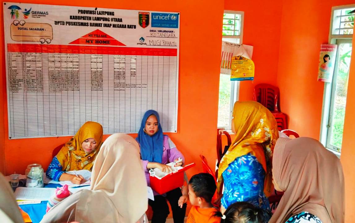POSYANDU BALITA MUGI RAHAYU DESA KOTA NEGARA
