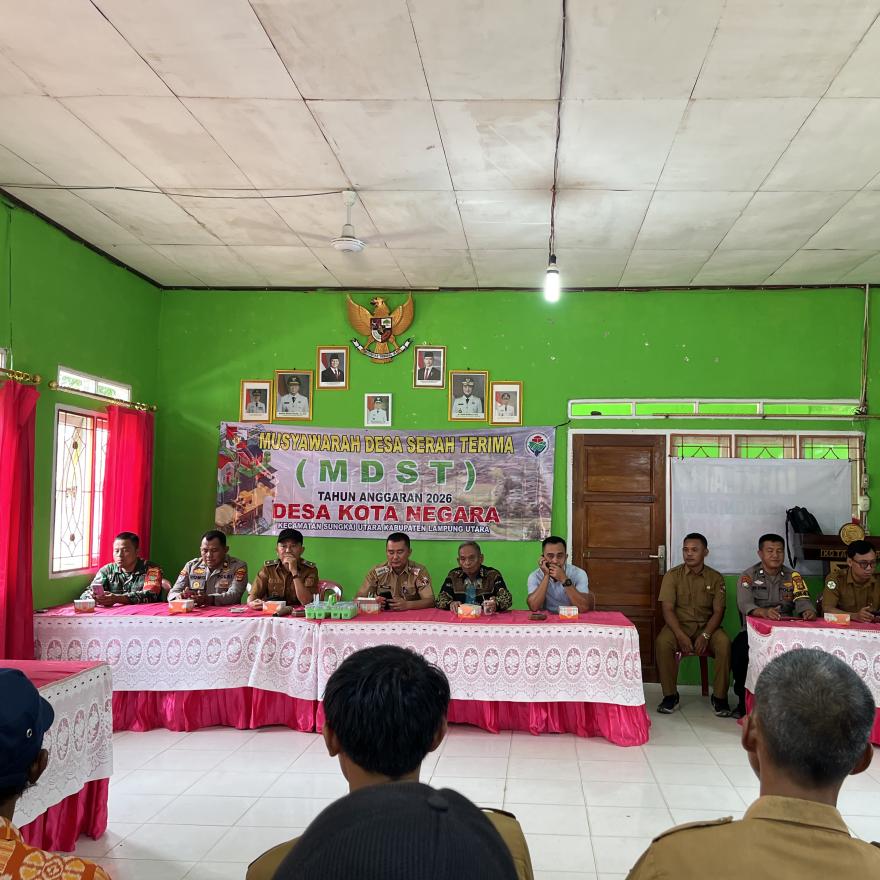 Pemdes Kota Negara Gelar MDST Pekerjaan Tahun 2026, Wujud Transparansi dan Akuntabilitas Pembangunan